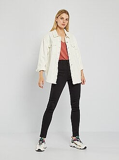 Calças de ganga skinny de 'conceção ecológica' - Kiabi