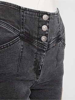 Calças de ganga skinny 'de conceção ecológica' - Kiabi