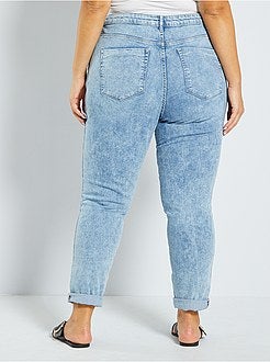 Calças de ganga skinny destroy - Kiabi