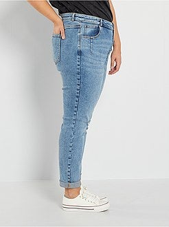 Calças de ganga skinny destroy - Kiabi