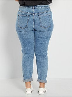 Calças de ganga skinny destroy - Kiabi