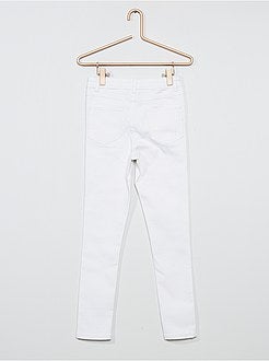 Calças de ganga skinny destroy - Kiabi