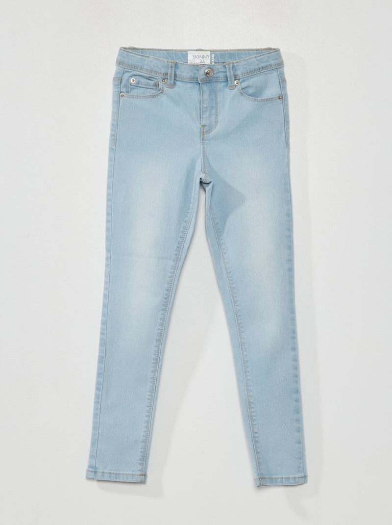 Calças de ganga skinny 'eco-conception' Azul - Kiabi