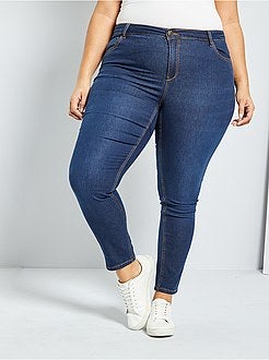 Calças de ganga skinny efeito push-up - Kiabi