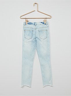 Calças de ganga skinny em algodão elástico de conceção ecológica - Kiabi