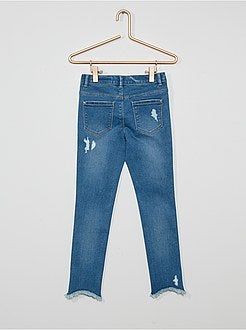 Calças de ganga skinny em algodão elástico de conceção ecológica - Kiabi