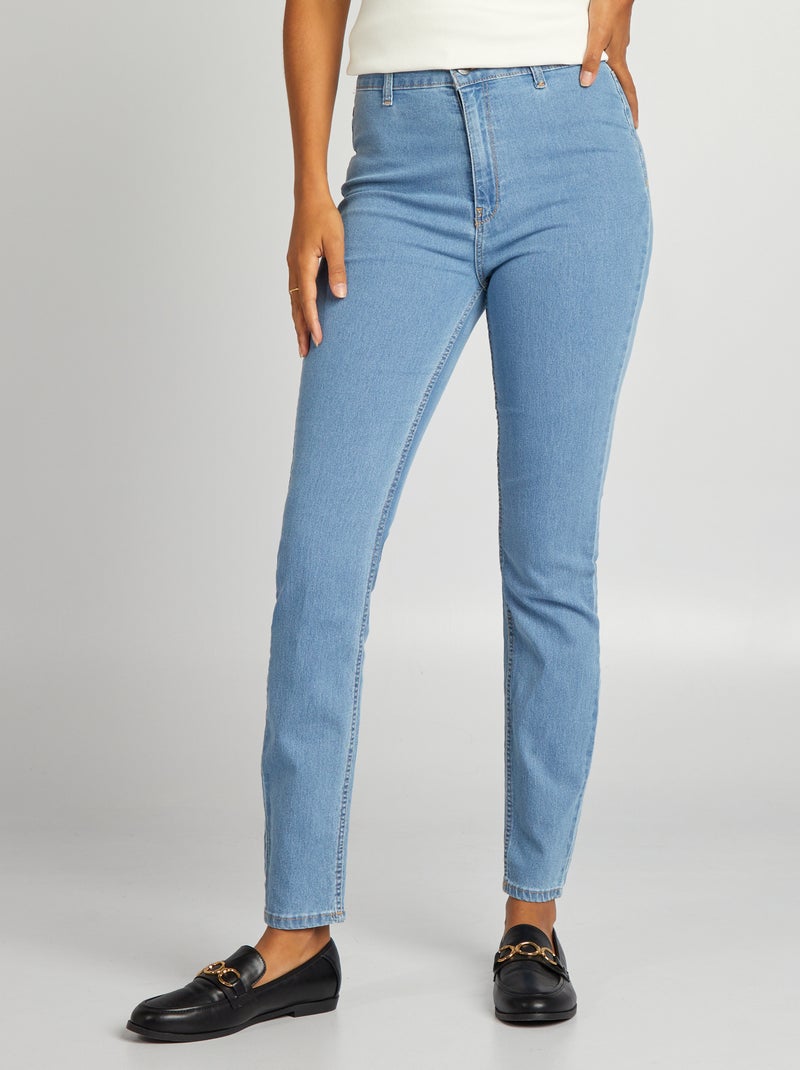 Calças de ganga skinny fit/corte muito justo AZUL - Kiabi