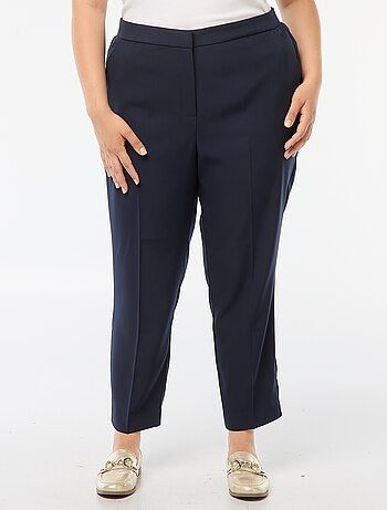 Calças de ganga skinny fit/corte muito justo com cós elástico
