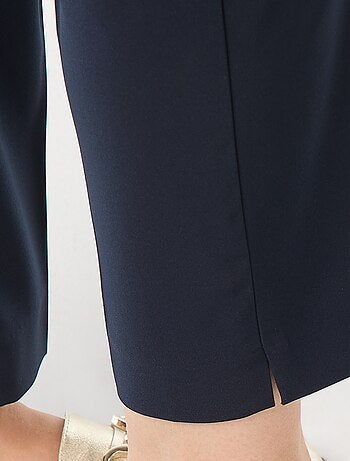 Calças de ganga skinny fit/corte muito justo com cós elástico