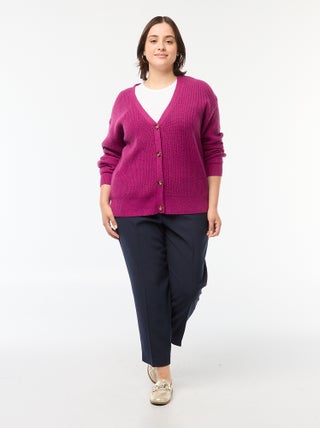Calças de ganga skinny fit/corte muito justo com cós elástico