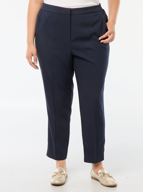 Calças de ganga skinny fit/corte muito justo com cós elástico - Kiabi