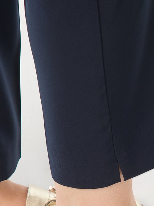 Calças de ganga skinny fit/corte muito justo com cós elástico - Kiabi