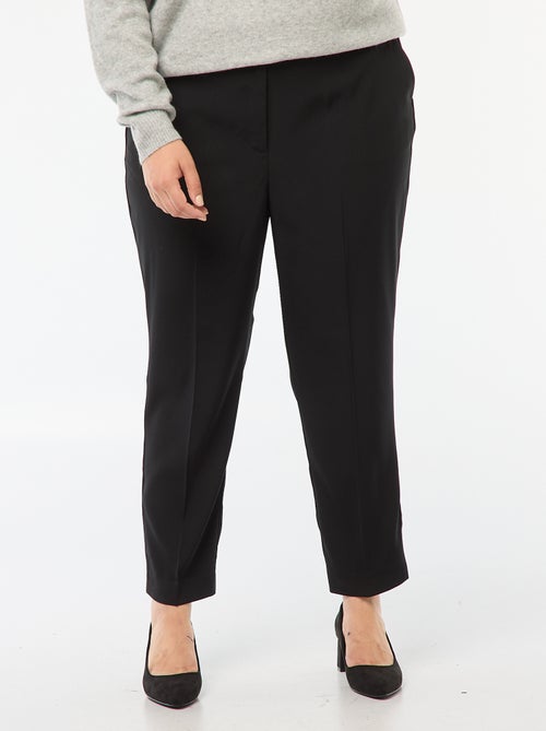 Calças de ganga skinny fit/corte muito justo com cós elástico - Kiabi