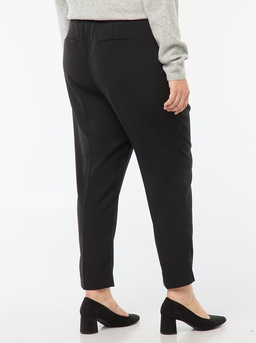 Calças de ganga skinny fit/corte muito justo com cós elástico - Kiabi
