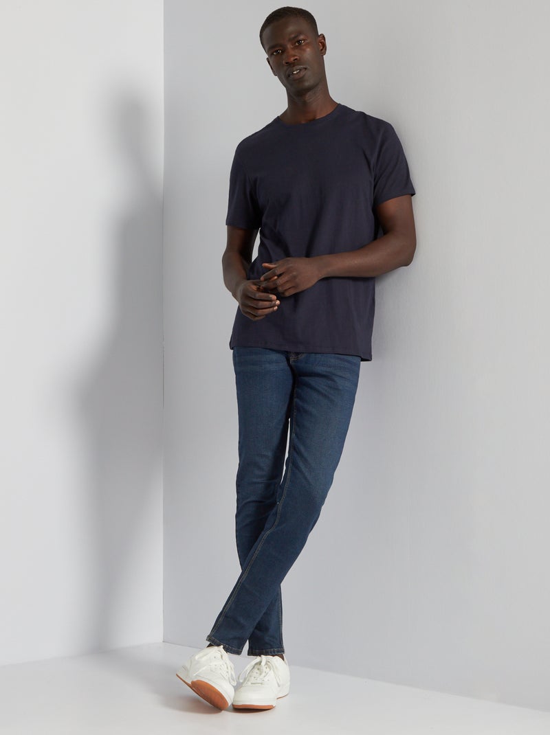 Calças de ganga skinny L30 Azul Black - Kiabi