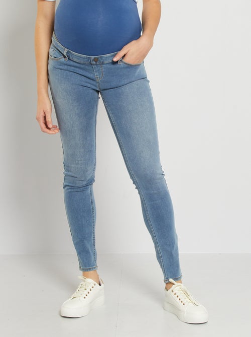 Calças de ganga skinny pré-mamã L30 - Kiabi
