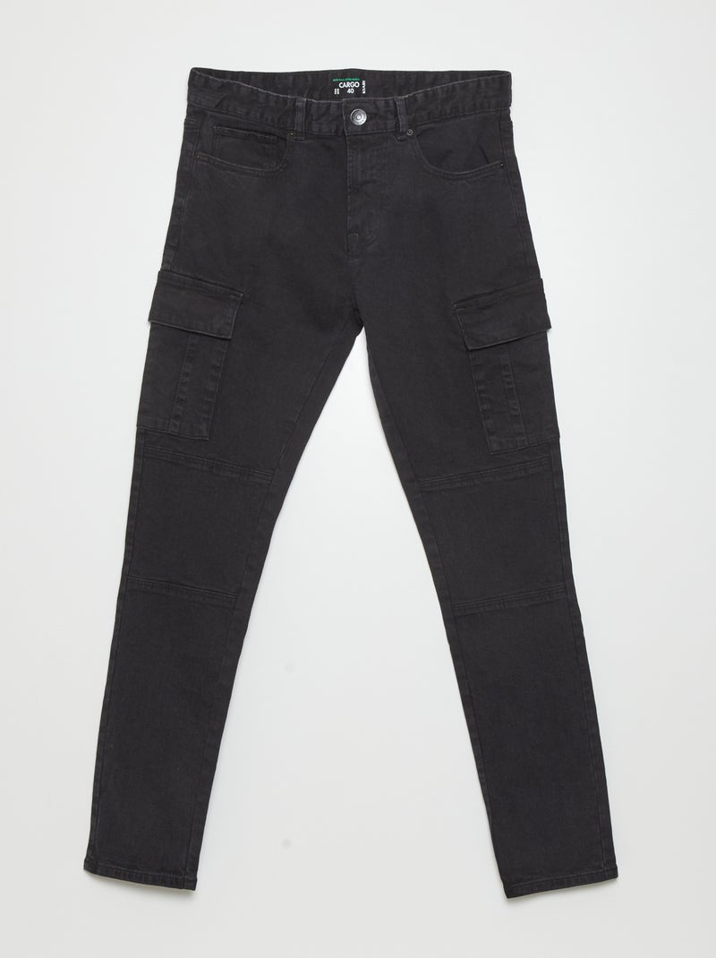 Calças de ganga skinny PRETO - Kiabi