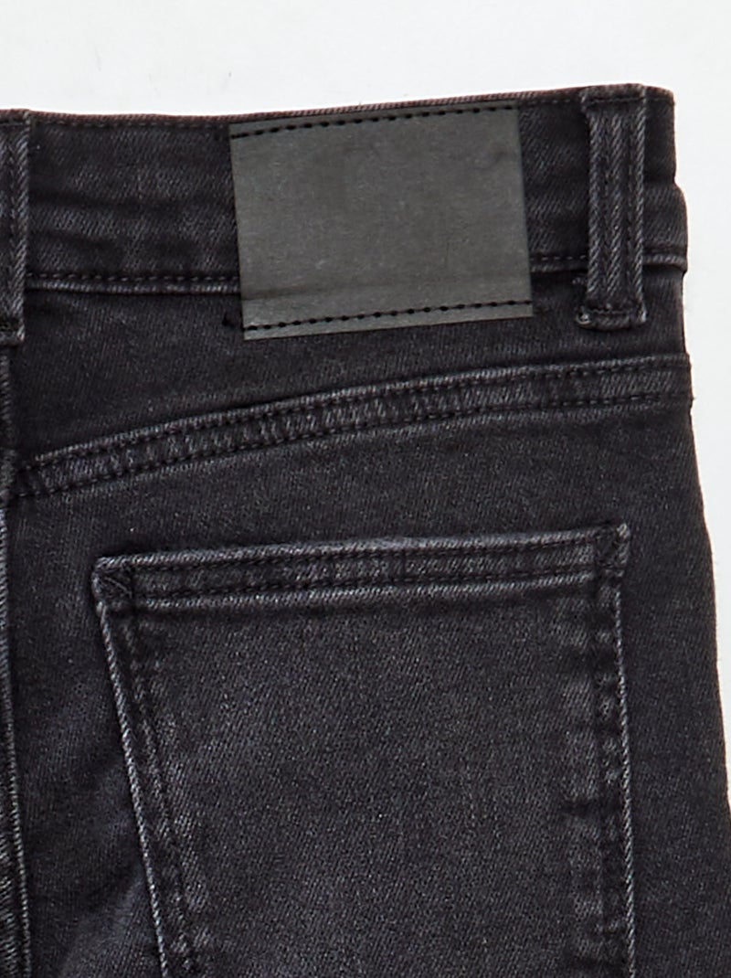 Calças de ganga skinny PRETO - Kiabi
