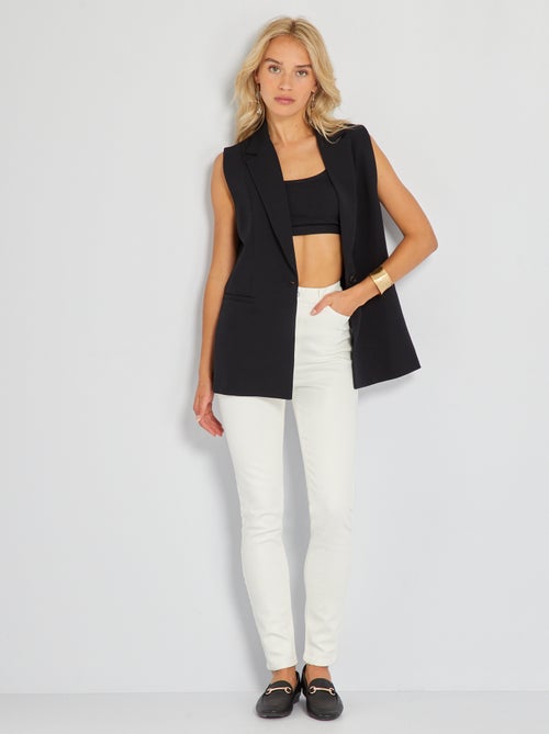 Calças de ganga skinny push-up - L28 - Kiabi
