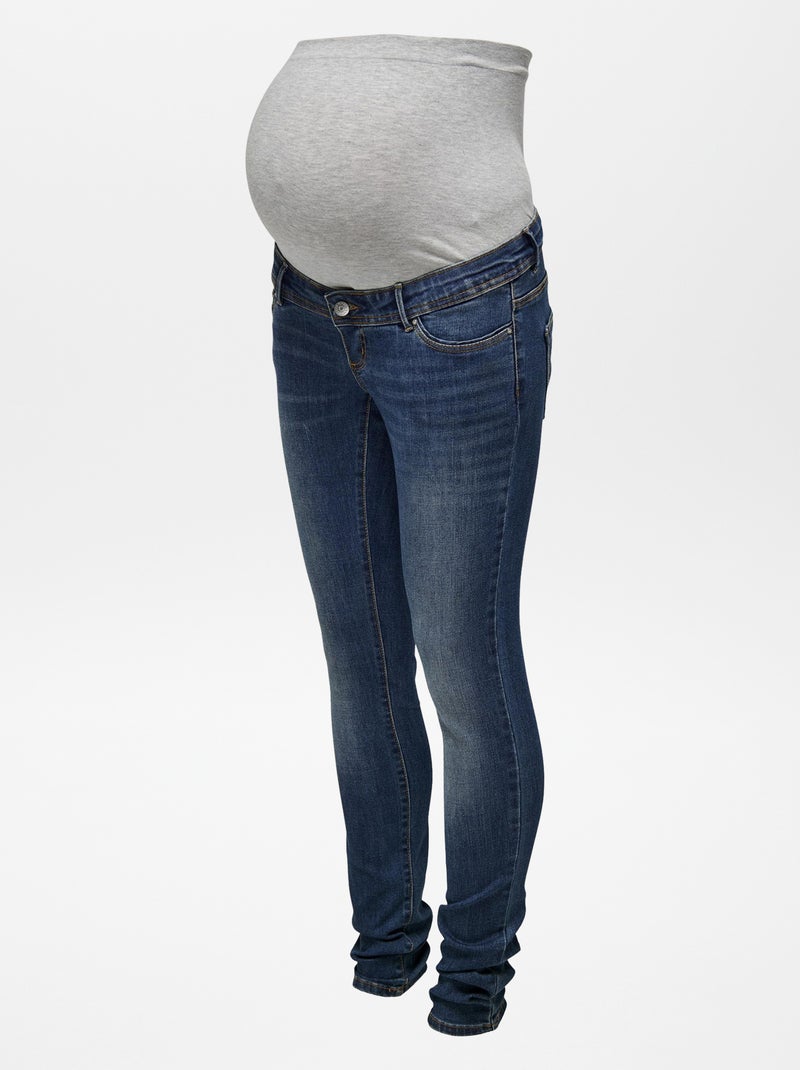 Calças de ganga skinny push-up 'Only Maternity' AZUL - Kiabi