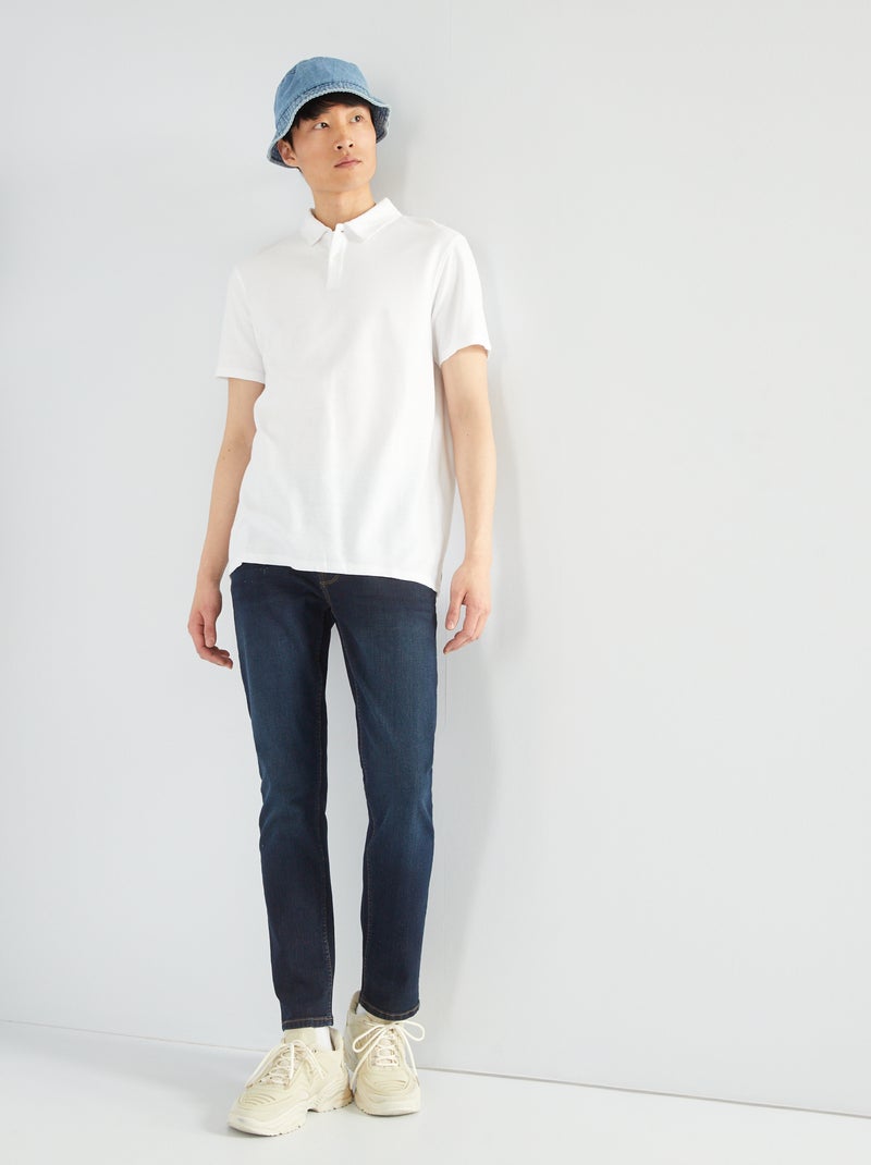 Calças de ganga slim - L30 AZUL - Kiabi
