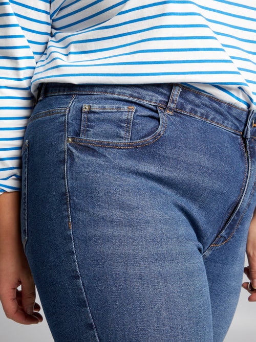 Calças de ganga slim - L30 - Kiabi