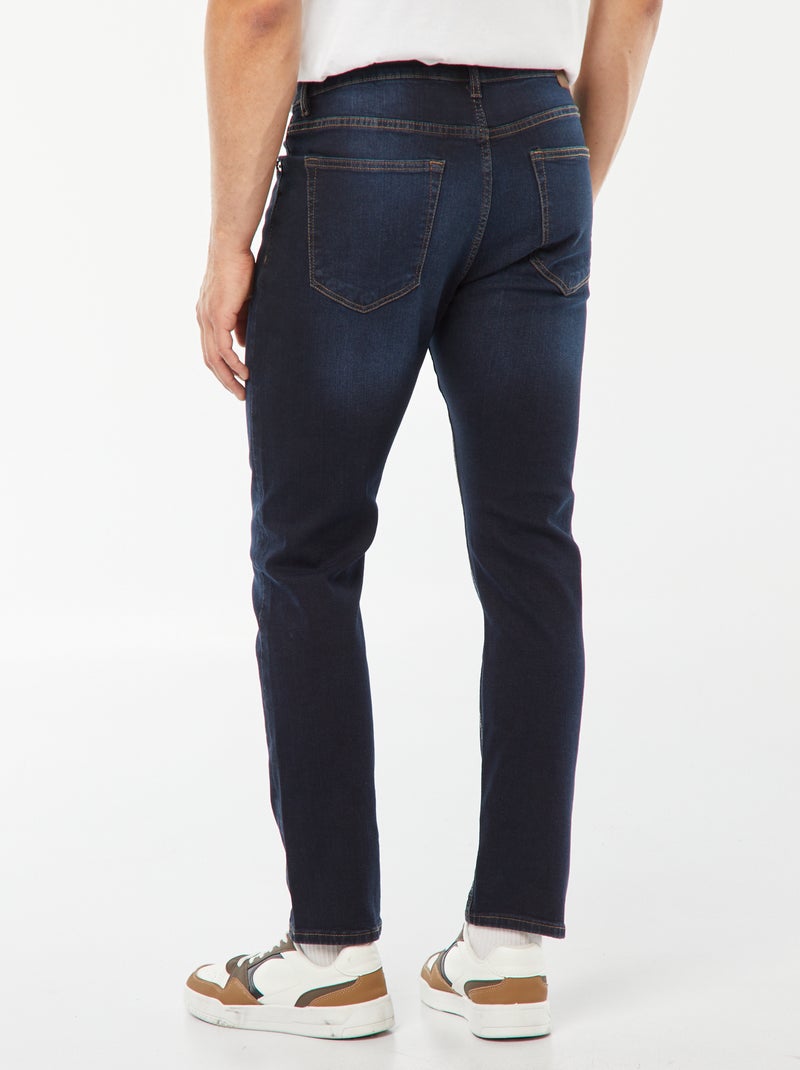 Calças de ganga slim  - L30 AZUL - Kiabi