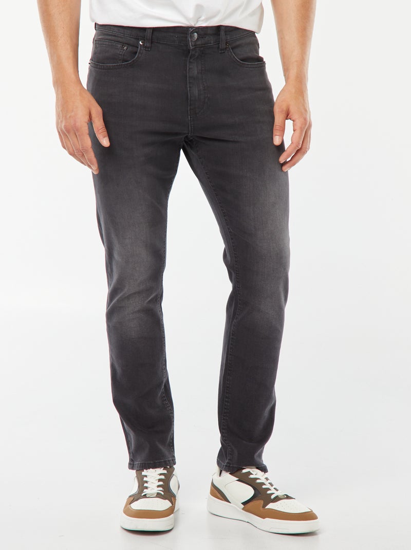 Calças de ganga slim  - L30 CINZA - Kiabi