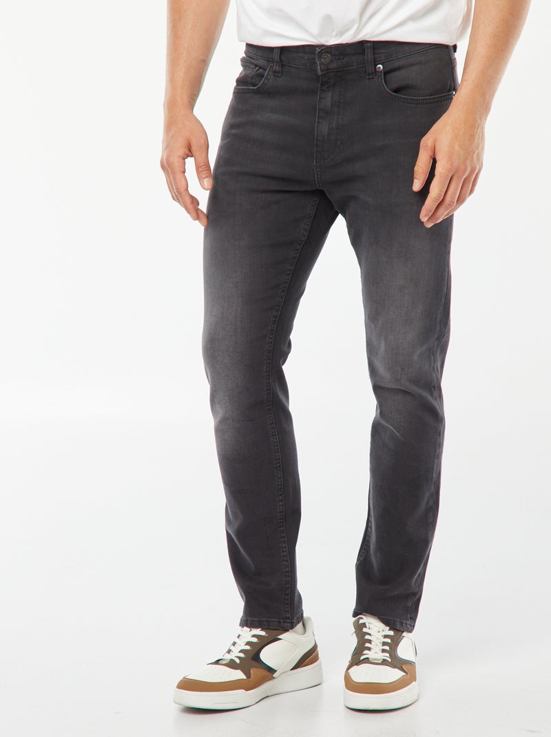 Calças de ganga slim  - L30 CINZA - Kiabi