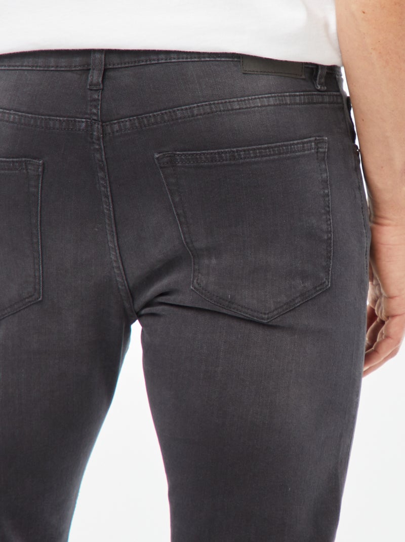 Calças de ganga slim  - L30 CINZA - Kiabi