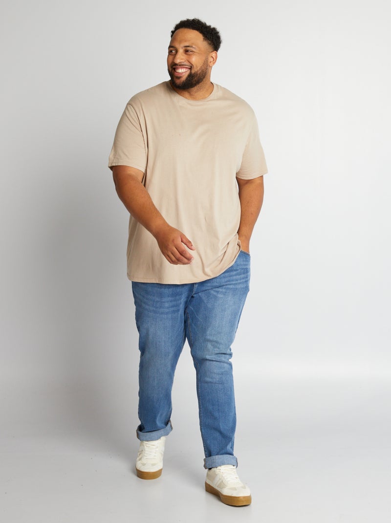 Calças de ganga slim - L32 AZUL - Kiabi