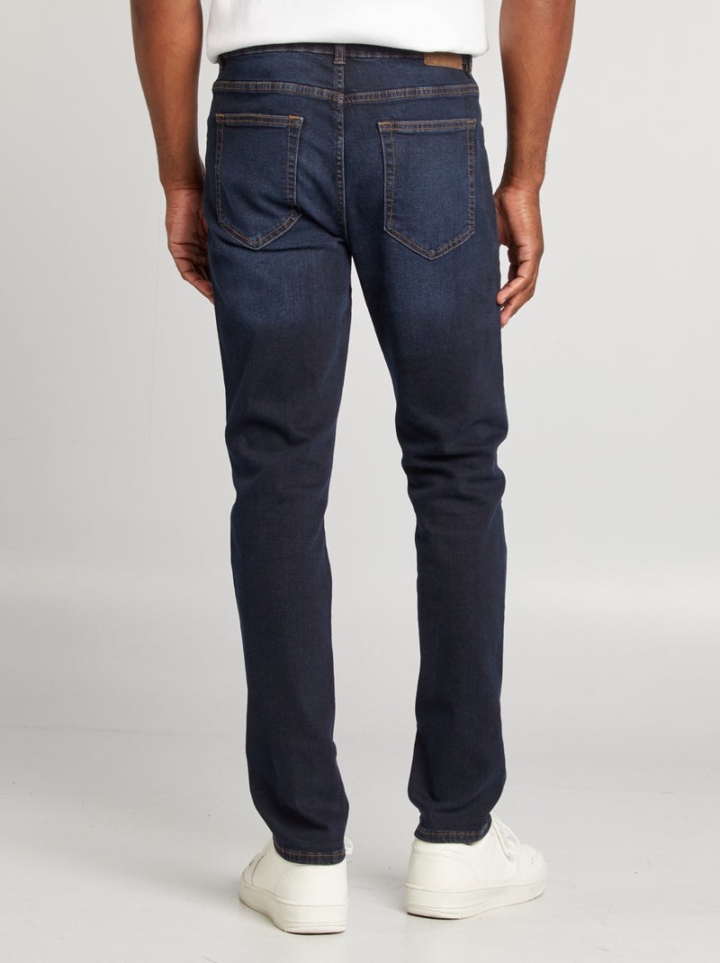 Calças de ganga slim  - L32 AZUL - Kiabi