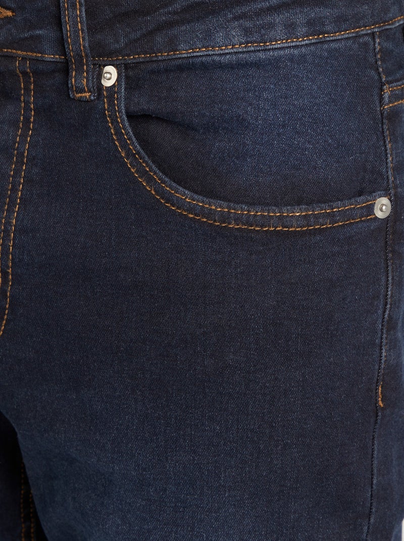 Calças de ganga slim  - L32 AZUL - Kiabi
