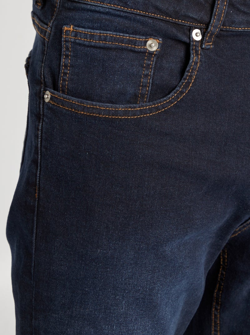 Calças de ganga slim  - L32 AZUL - Kiabi