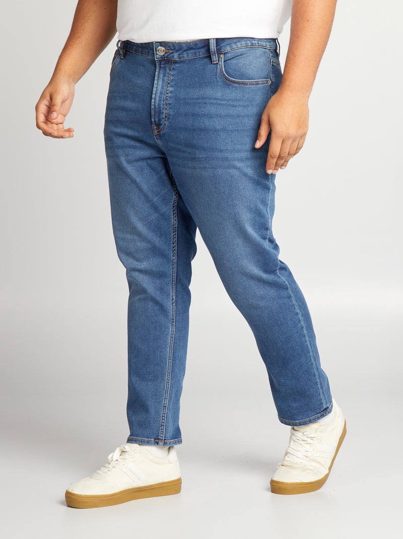 Calças de ganga slim  - L32 AZUL - Kiabi