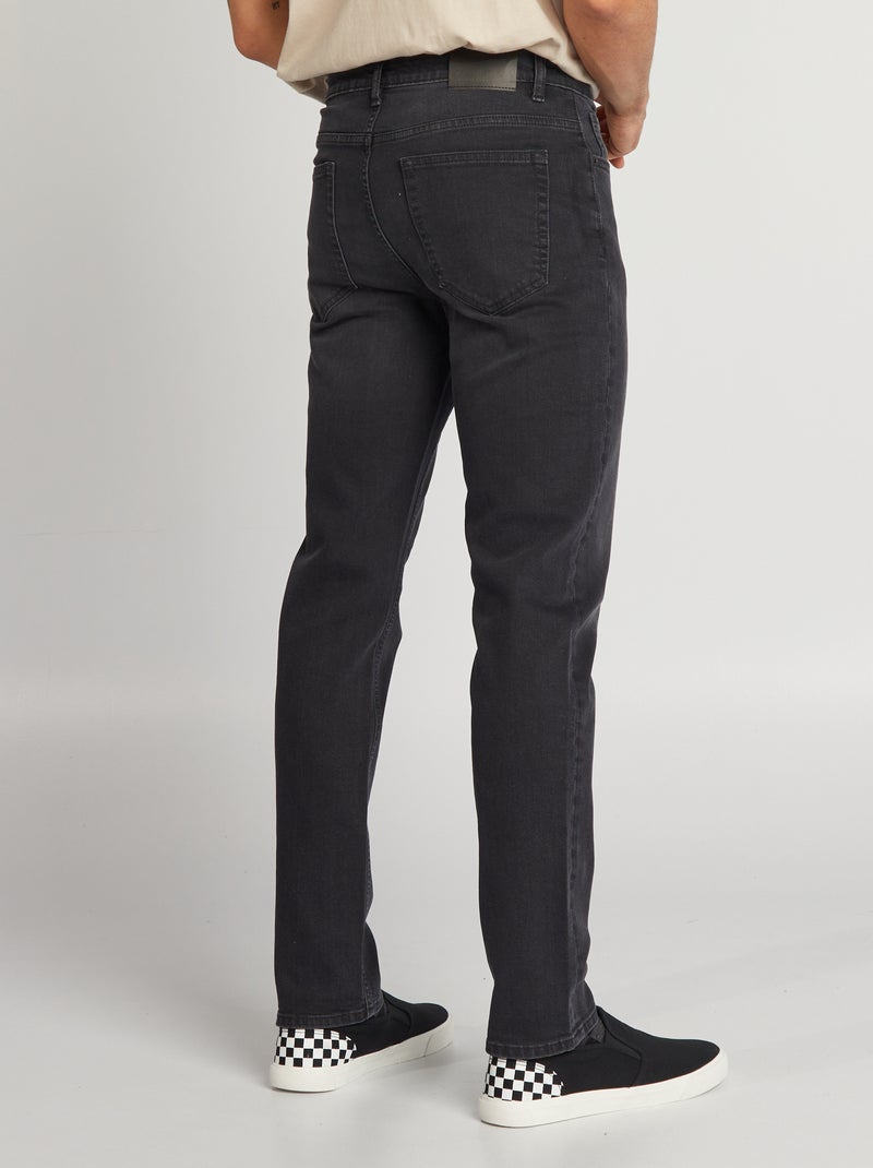 Calças de ganga slim  - L32 CINZA - Kiabi