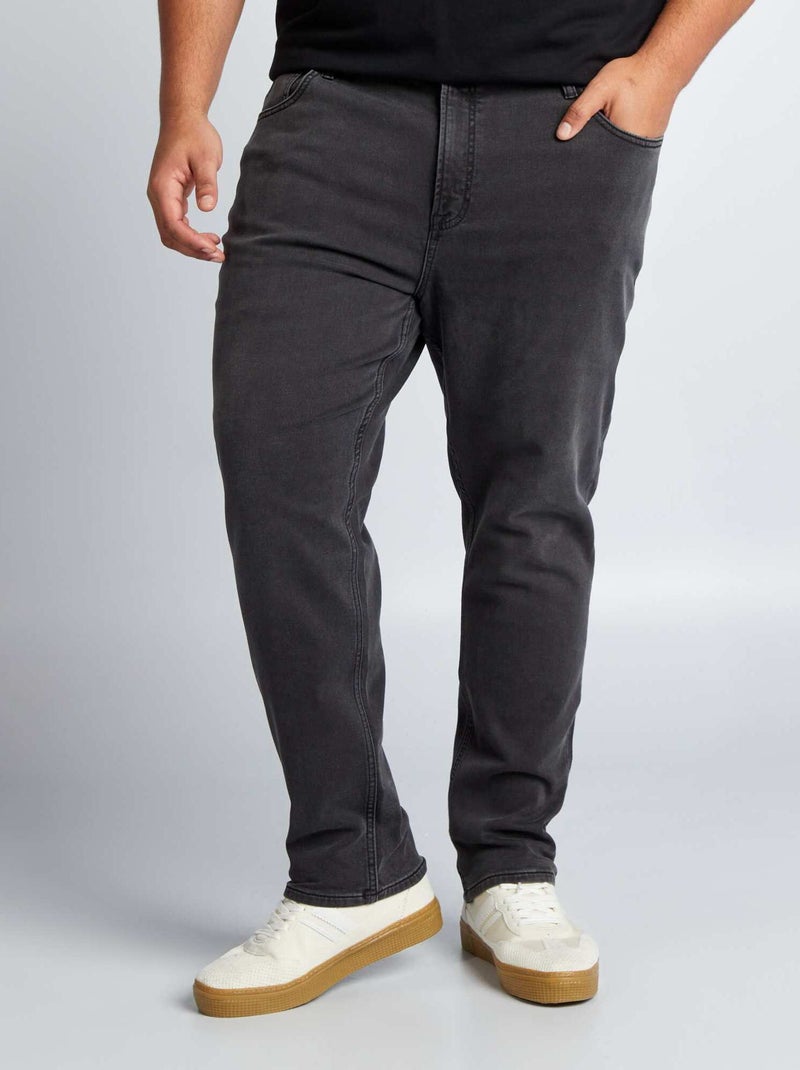 Calças de ganga slim  - L32 CINZA - Kiabi