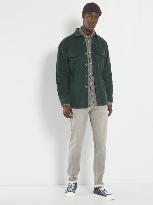 Calças de ganga slim - L34 - Kiabi