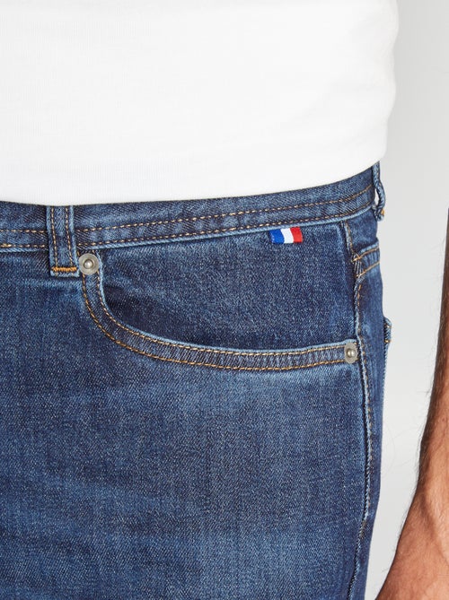 Calças de ganga slim com 5 bolsos - Fabricado em França - Kiabi