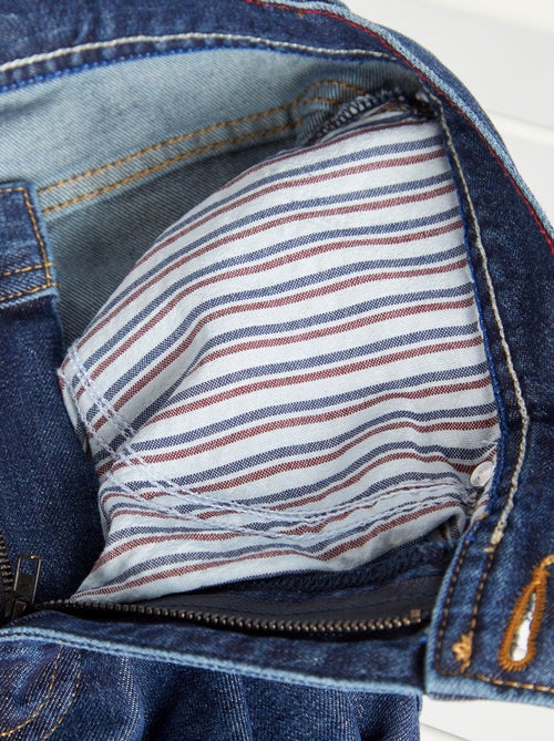 Calças de ganga slim com 5 bolsos - Fabricado em França - Kiabi