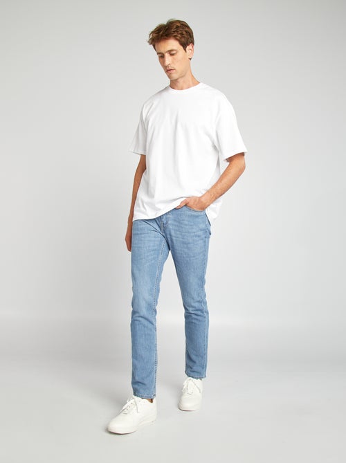 Calças de ganga slim com 5 bolsos - Fabricado em França - Kiabi