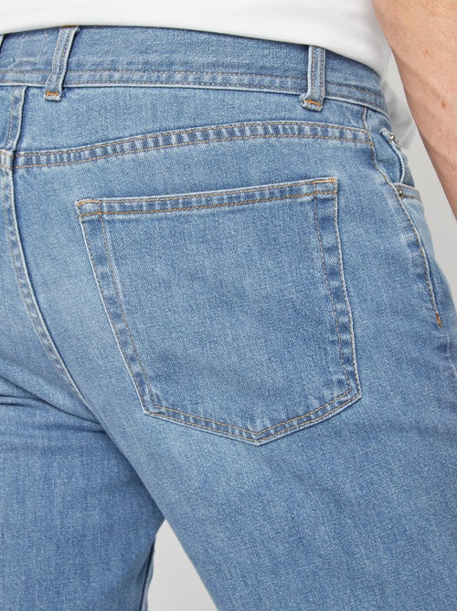 Calças de ganga slim com 5 bolsos - Fabricado em França - Kiabi