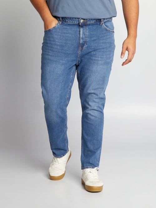 Calças de ganga slim com 5 bolsos - L30 - Kiabi