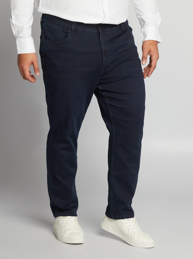 Calças de ganga slim com 5 bolsos - L30 AZUL - Kiabi