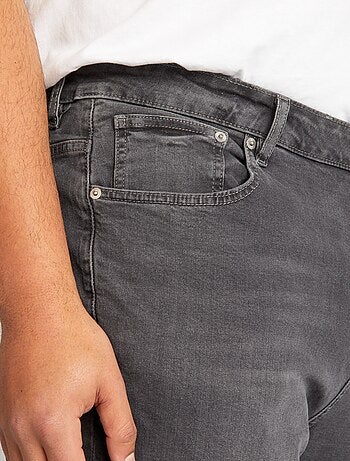 Calças de ganga slim com 5 bolsos - L30
