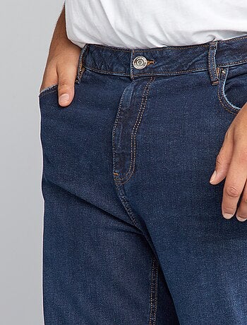 Calças de ganga slim com 5 bolsos - L32