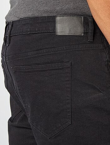 Calças de ganga slim com 5 bolsos - L32