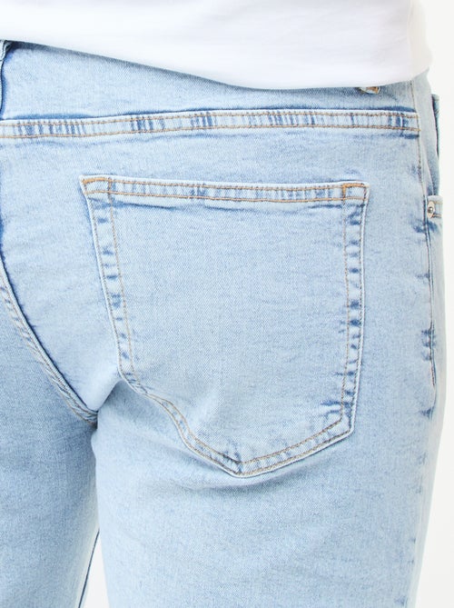 Calças de ganga slim com 5 bolsos - L34 - Kiabi