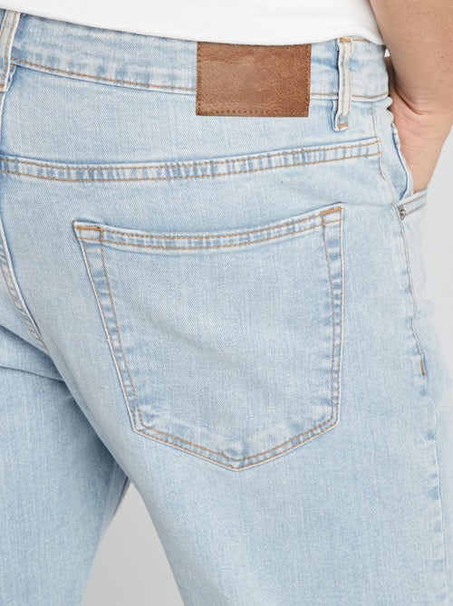 Calças de ganga slim com 5 bolsos - L34 - Kiabi