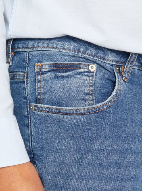 Calças de ganga slim com 5 bolsos - L34 - Kiabi